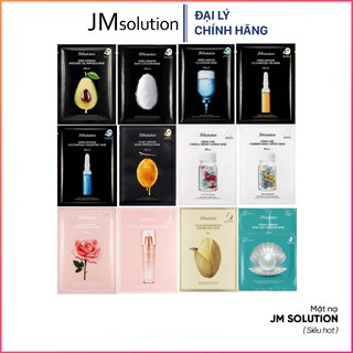 Mặt Nạ Cấp Ẩm, Dưỡng Trắng, Phục Hồi Da, Chăm Sóc Da Toàn Diện JM solution Mask 30ml