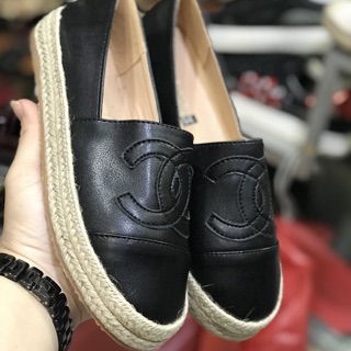 Slip on vièn cói 2cm