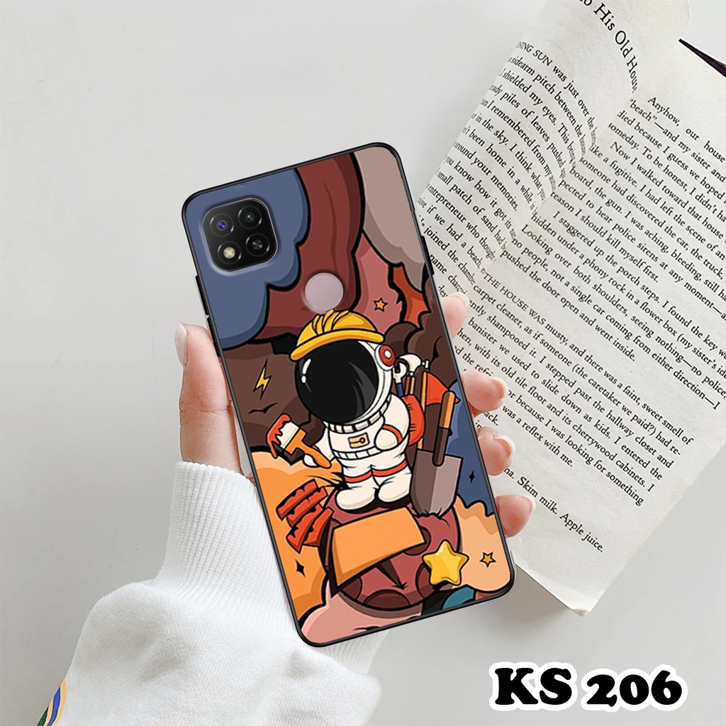 Ốp lưng Xiaomi Redmi 9 - Redmi 9A - Redmi 9C - Redmi 9T - Ốp in hình Phi hành gia cực hot