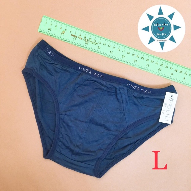 QUẦN LÓT NAM 100% cotton chuẩn NHẬT, 40-66KG mang vừa