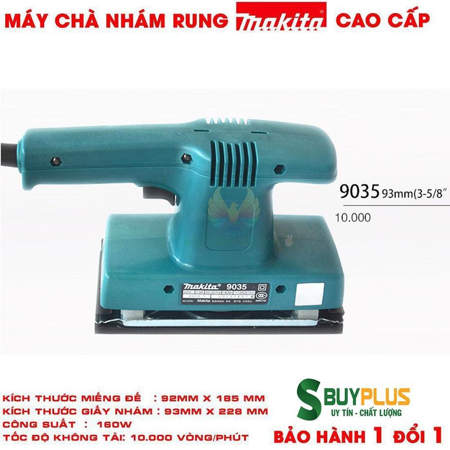 (Siêu Sale sập sàn) - Máy chà nhám tròn,Máy chà nhám Makita 9035  -BH uy tín