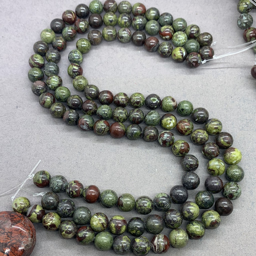 Chuỗi Hạt Đá Tròn Tự Nhiên 4-12mm Dùng Làm Vòng Tay diy