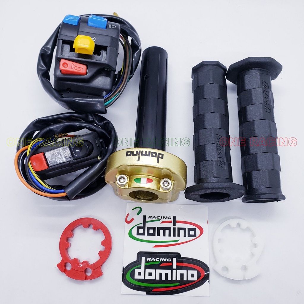 COMBO cùm tăng tốc domino cùm công tắc fz passing 2 bao tay daytona gắn xe máy sirius wave exciter jupiter...