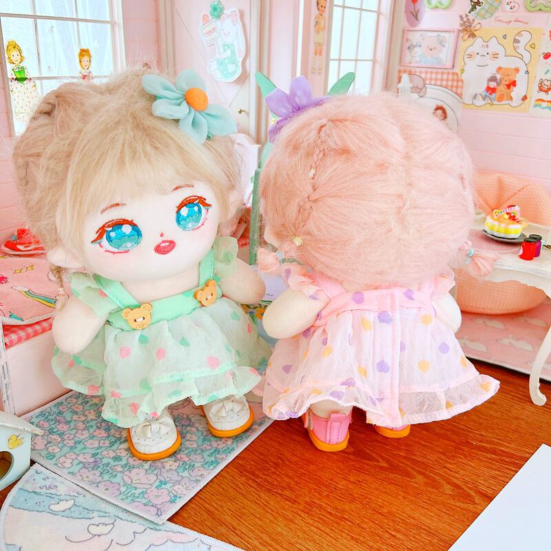 Búp Bê Nhồi Bông Quần Áo Đáng Yêu Dành Cho Trẻ 20Cm