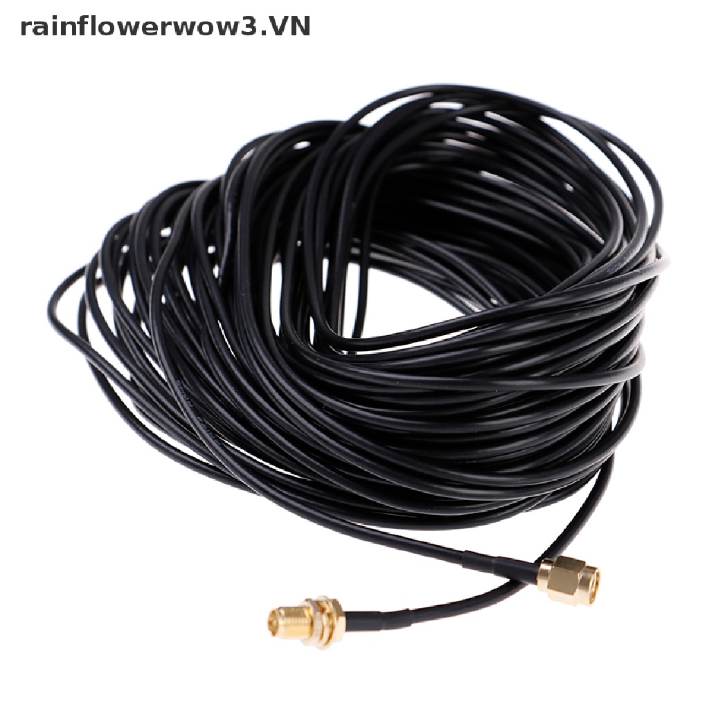 1 Cáp Nối Dài Anten WiFi RG174 RP-SMA Dài 20m