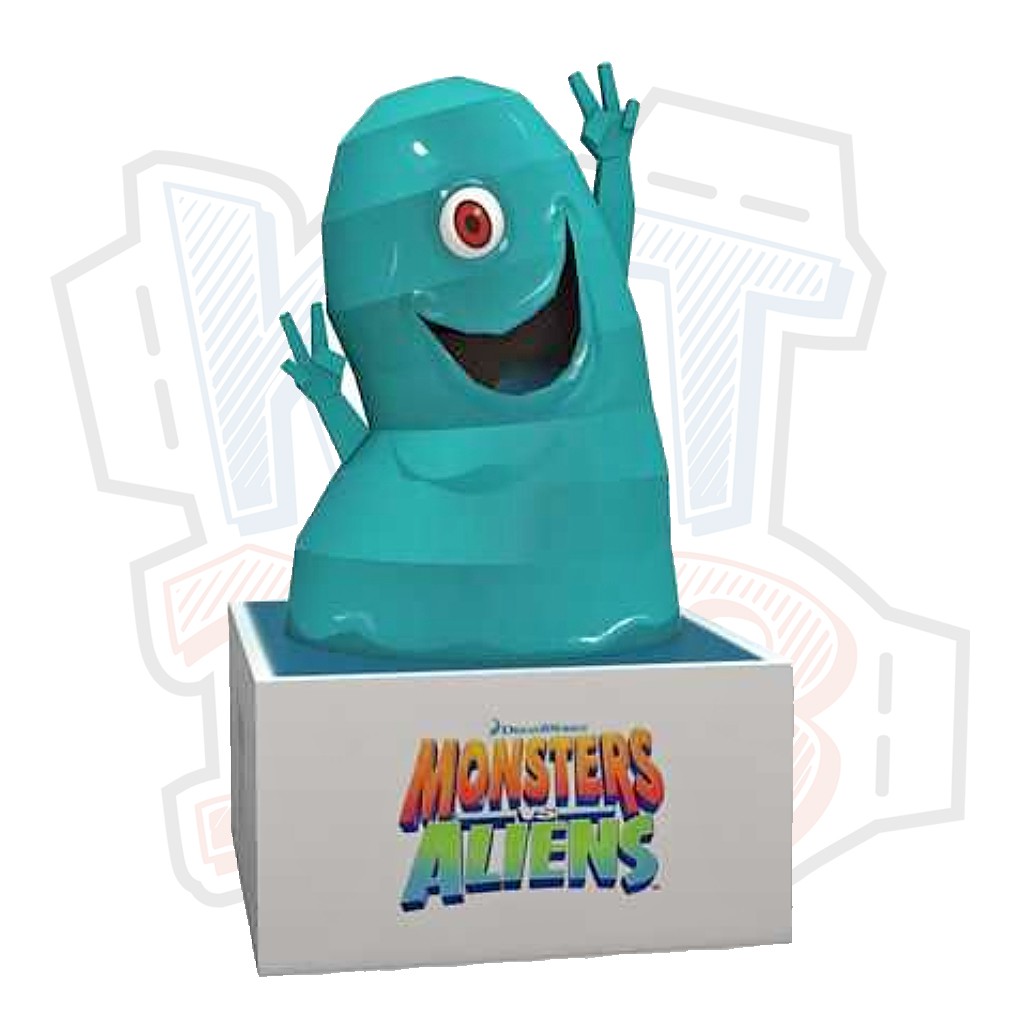 Mô hình giấy Anime Cartoon BOB - Monsters vs Aliens