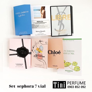 Set Nước Hoa Vial sephora 7 ống giá