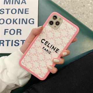 Ốp lưng iphone - ốp iphone ce line hồng thêu chữ cao cấp