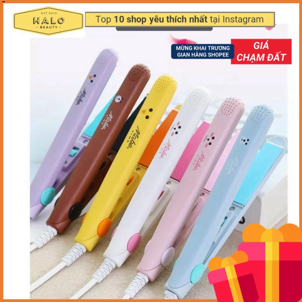 [GIẢM TOÀN BỘ SHOP] Cực Phẩm Máy Là Tóc Mini - Nội Địa Trung- Đủ Mẫu - Halo Shop