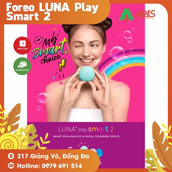 Máy rửa mặt Foreo LUNA play smart 2 - HÀNG CHÍNH HÃNG