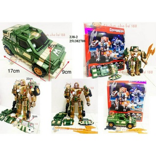 Đồ chơi lắp ráp robot biến hình siêu xe