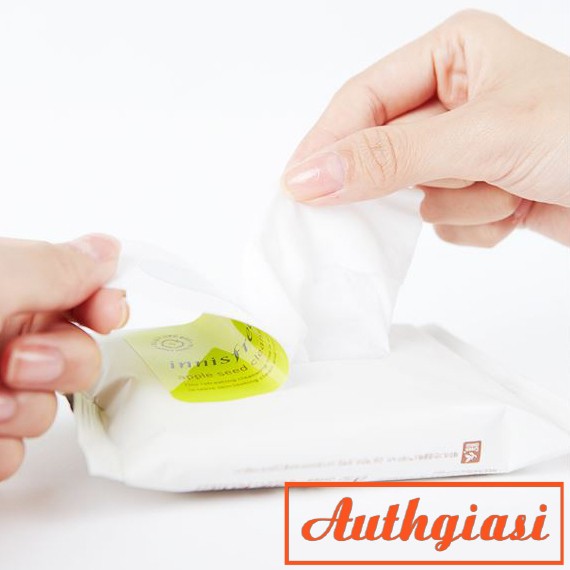 Giấy tẩy trang Innisfree Apple Seed Cleansing Tissue 15-30 miếng/gói | BigBuy360 - bigbuy360.vn