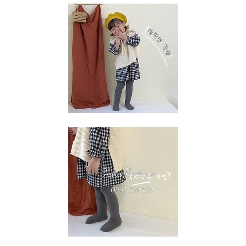 Quần Tất Lông Cừu Bé Gái Bé Trai Cực Ấm Quần Legging Trẻ Em Thu Đông Quảng Châu Cam Kết Đẹp