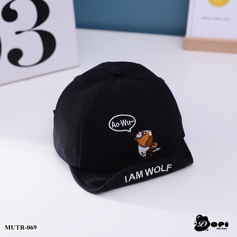 Mũ lưỡi trai cho bé trai bé gái từ 6-18 tháng MUTR-069