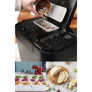 Máy làm bánh mì tự động màu đen Panasonic SD-R2530, YR2540, YR2550