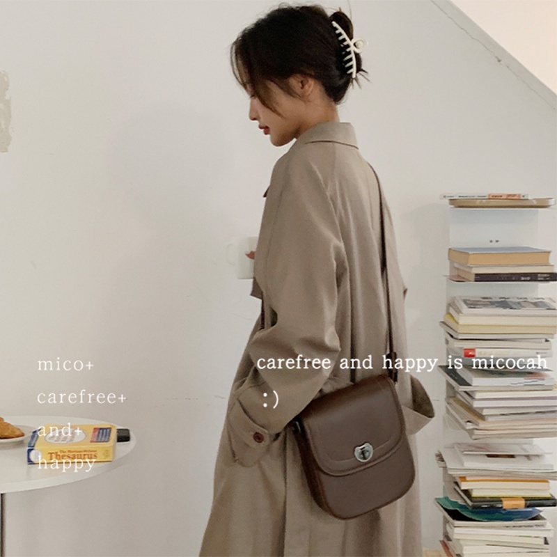Túi xách đeo chéo nữ mini đựng điện thoại Micocah dáng công sở thời trang nhỏ gọn MC101