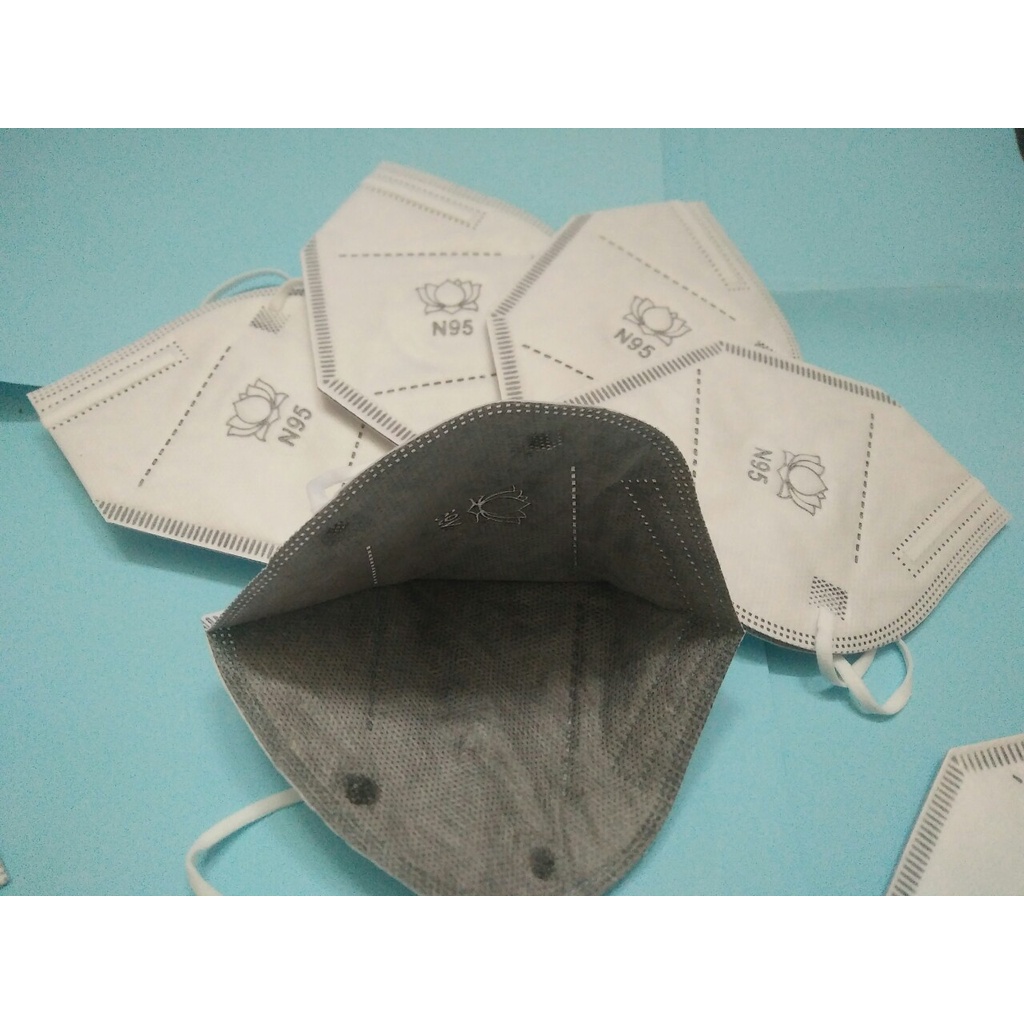 Khẩu trang N95 Cửu Long 6 lớp (1 hộp 10 cái) Kháng Khuẩn, Chống Bụi Mịn | BigBuy360 - bigbuy360.vn