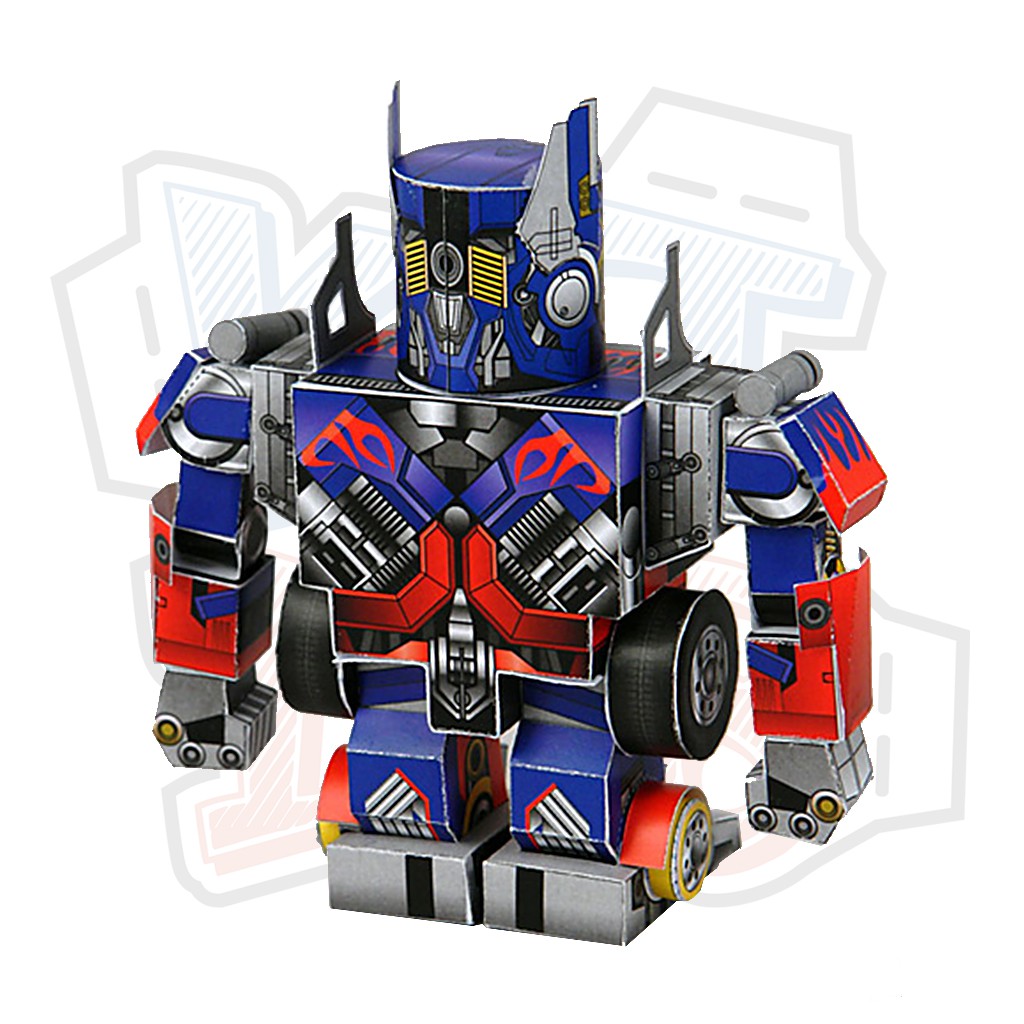 Mô hình giấy Robot Optimus Prime - Transformers ver 5