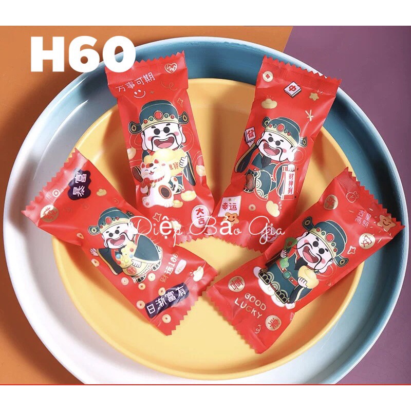 Túi kẹo nougat Thần Tài H60 (200c)