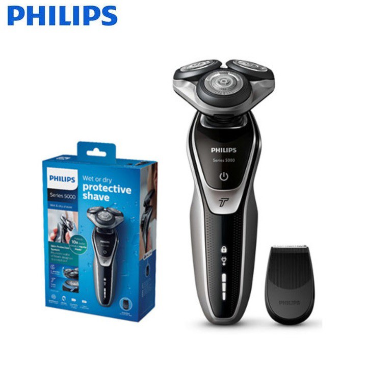 Máy cạo râu khô và ướt cao cấp thương hiệu Philips S5370/04 - Xuất xứ Hà Lan - Bảo Hành: 2 NĂM chính hãng