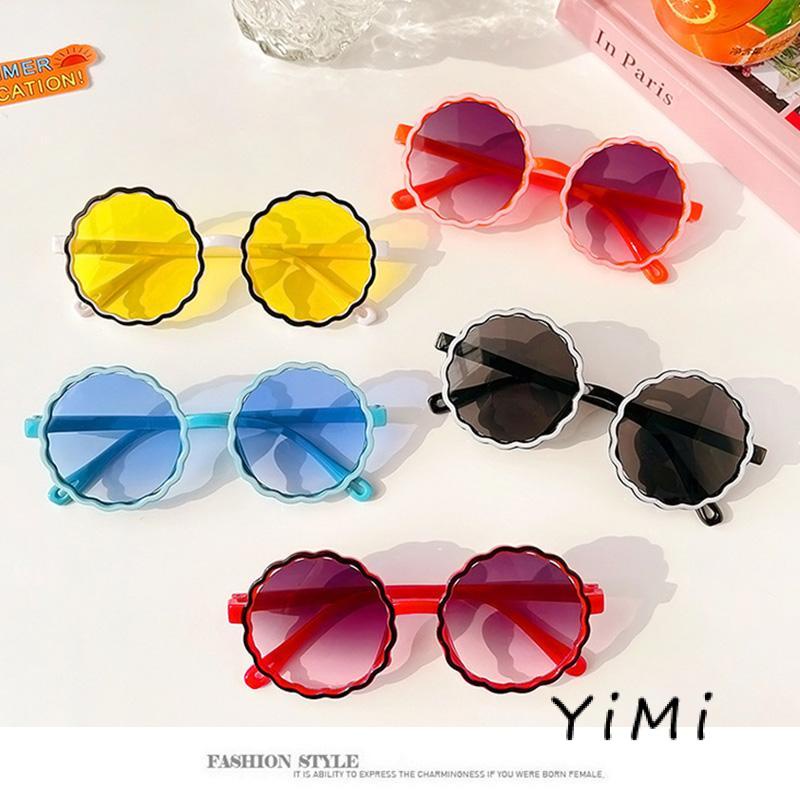 Kính râm gọng tròn thời trang sành điệu cho trẻ em