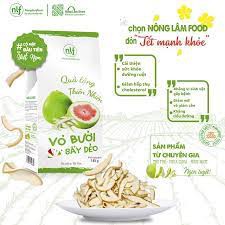 VỎ BƯỞI SẤY DẺO thương hiệu NÔNG LÂM FOOD hộp 145G