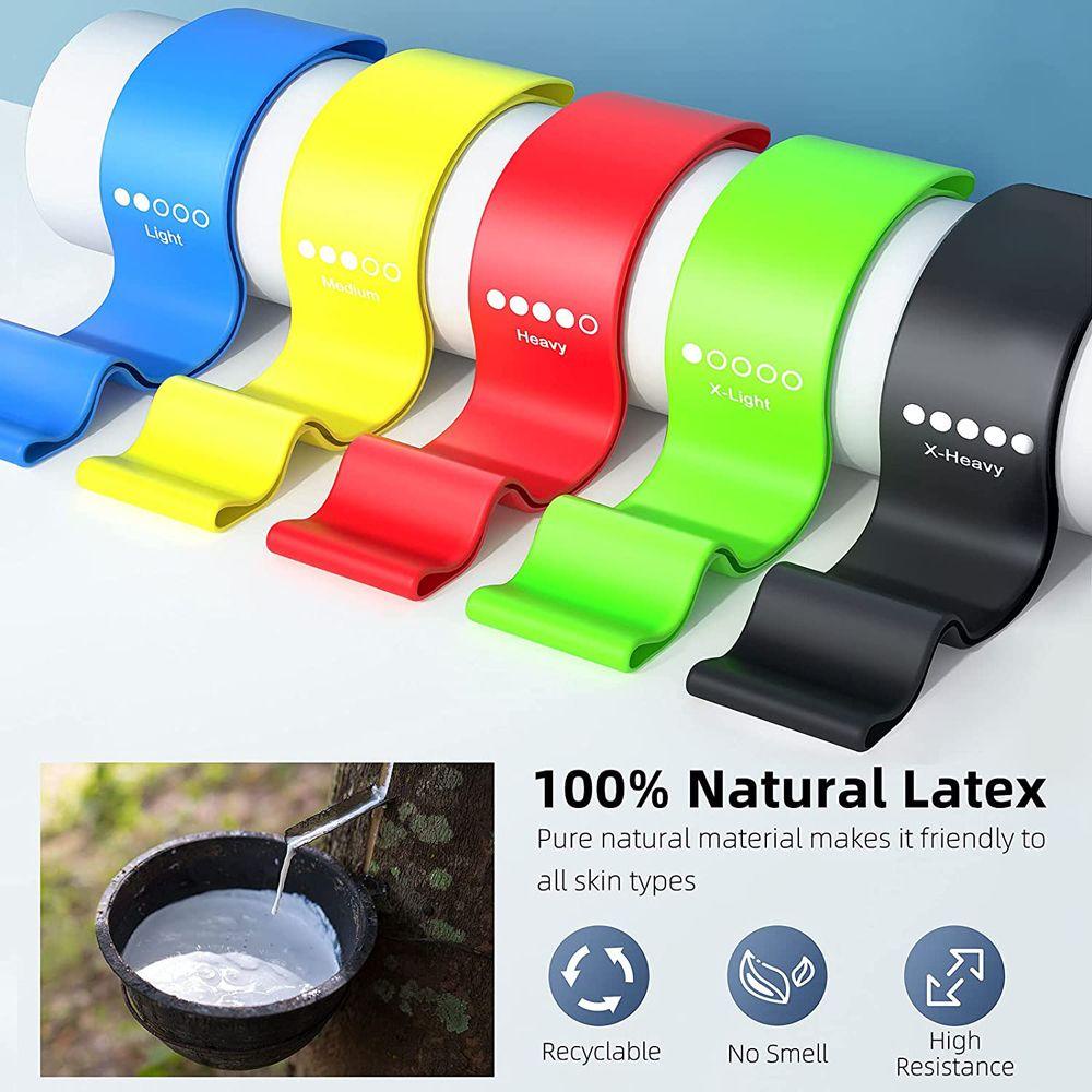 Dây Kéo Kháng Lực Bằng Silicone Dùng Tập Thể Hình Chuyên Dụng