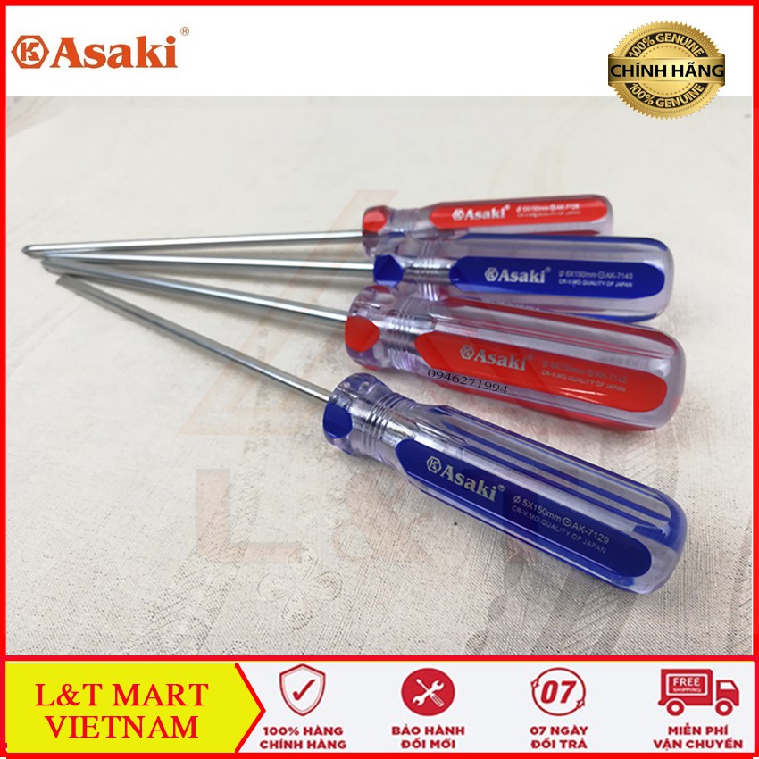 Vít bake Asaki AK-7142 6x150mm