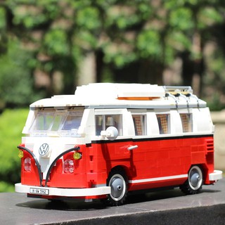 Lắp ghép Mô hình Creator Volkswagen 1T Camper Van ô tô bán tài cắm trại 21001 6688