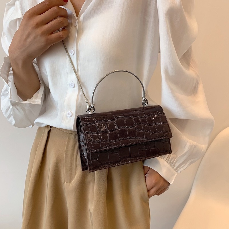 Túi Đeo Chéo Họa Tiết Viên Đá Mới 2022 Mới Với Hàng Trăm NB00412