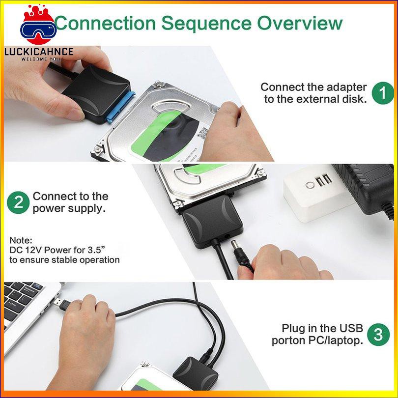 Dây Cáp Ổ Cứng Usb 3.0 Sata Usb3 0 | BigBuy360 - bigbuy360.vn