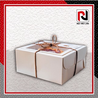 COMBO Hộp giấy đựng bánh handmade, đựng đồ ăn vặt, thức ăn - 2 SIZE