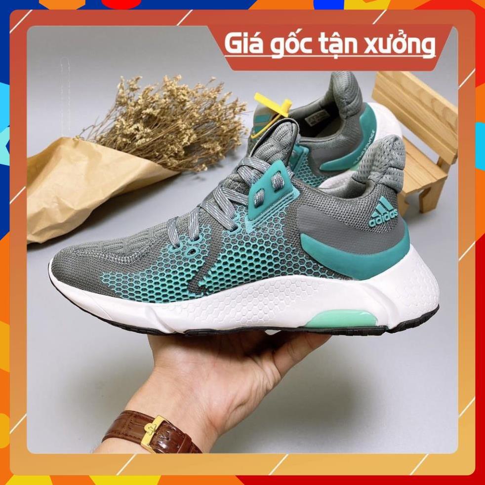 [FreeShip+Giá Hủy Diệt] Giầy Alphabounce xịn sò Full phụ kiện, Giày Sneaker Alphabounce 2020 xám xanh , Hót trend