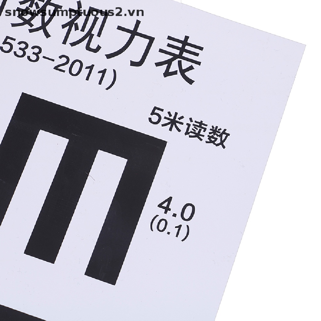 [Hàng mới về] Bảng kiểm tra bảng phấn mắt gắn tường chống nước cho bệnh viện