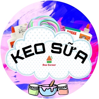 Keo sữa - Nguyên liệu làm Slime