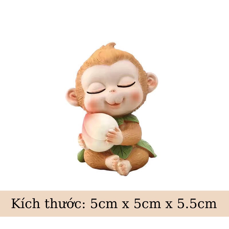 Tượng Tôn Ngộ Không trang trí bàn làm việc, để xe ô tô, trang trí thư giãn 💕FREESHIP 50k💕 Những Điều Bình An