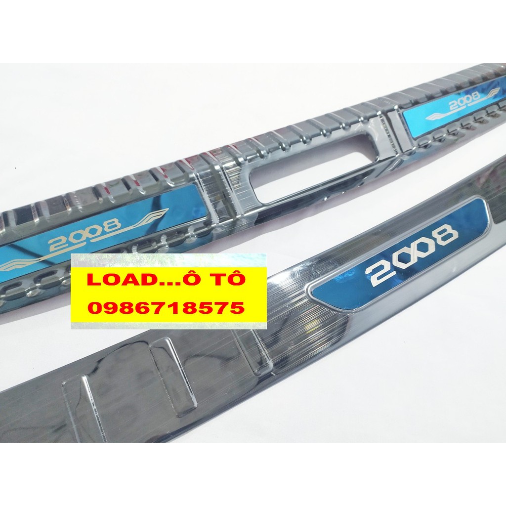 Chống Trầy Cốp Peugeot 2008 Trong, Ngoài Vân Titan Xước Mặt Bóng