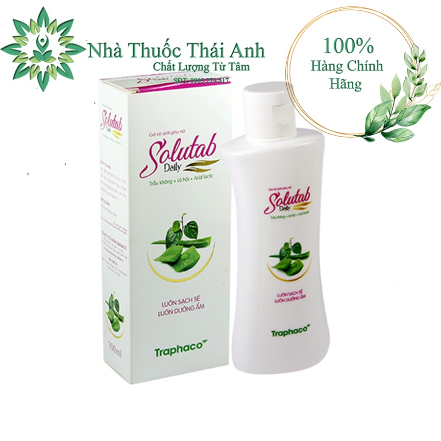 DUNG DỊCH VỆ SINH SOLUTAB