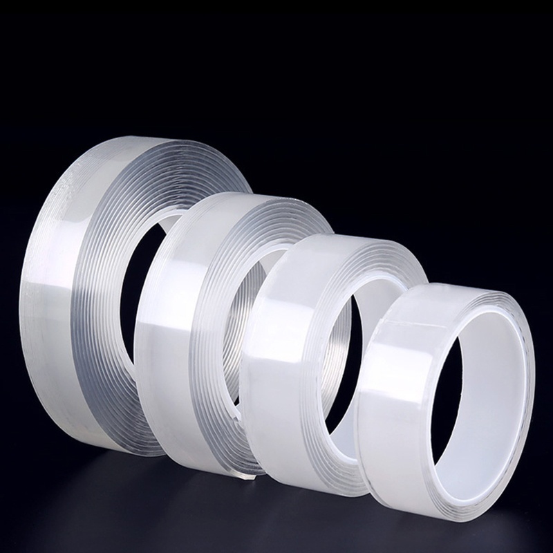 Cuộn Băng Keo Trong Suốt Siêu Chắc Chắn Không Để Lại Dấu Vết Có Thể Giặt Rửa Gắn