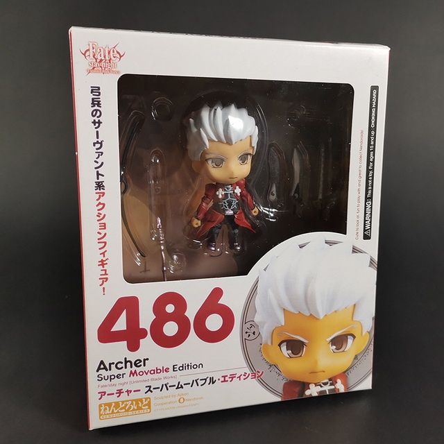 Mô hình nhân vật Saber Nendoroid Tohsaka Rin 409 # Gilgamesh 410 # Mash Kyrielite 664 # 486 # bằng PVC