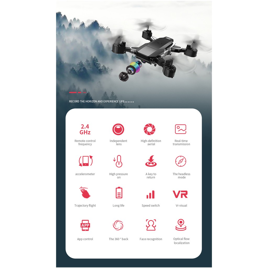 Flycam YHRC Điều Khiển HD Camera [DRN-YHRC] | BigBuy360 - bigbuy360.vn