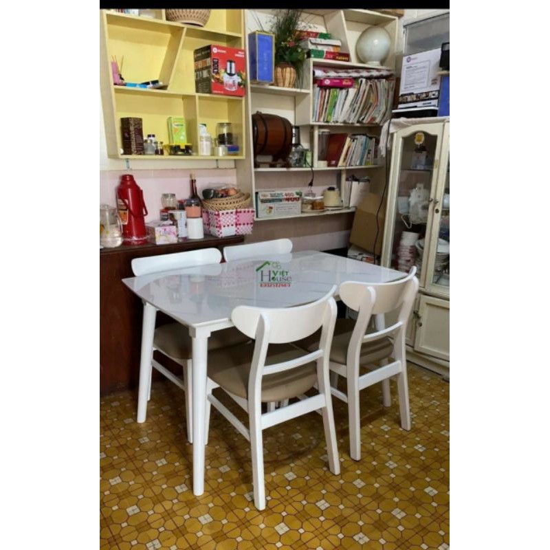 Bộ Bàn ăn Mango giả đá giá rẻ(Freeship nt HCM, Dĩ An, Biên Hoà) | BigBuy360 - bigbuy360.vn