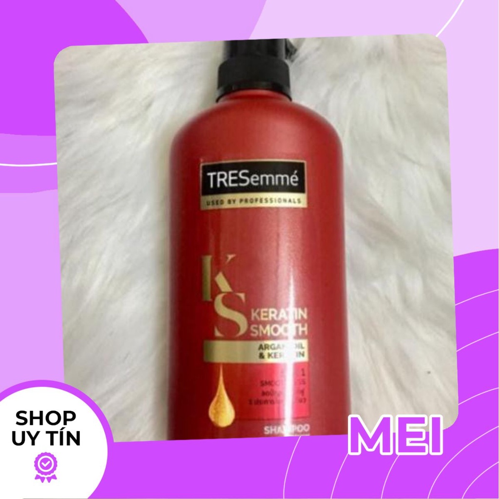 Dầu gội đầu Tresemme KERATIN SMOOTH Thái Lan 450ml hàng nội địa