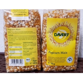 Ngô nổ bỏng hữu cơ Davert (500g)