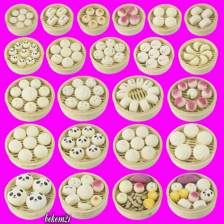 Squishy Mochi dễ thương,mềm bánh bao chân thực mềm mịn giảm stress co dãn đàn hồi ngộ nghĩnh giải tỏa căng thẳng