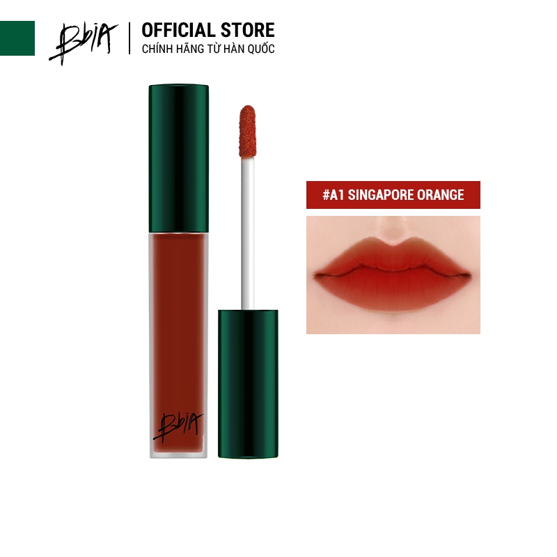 Son Kem Lì Bbia Last Velvet Lip Tint ASIA EDITION (5 Màu) 5g - Bbia Official Store