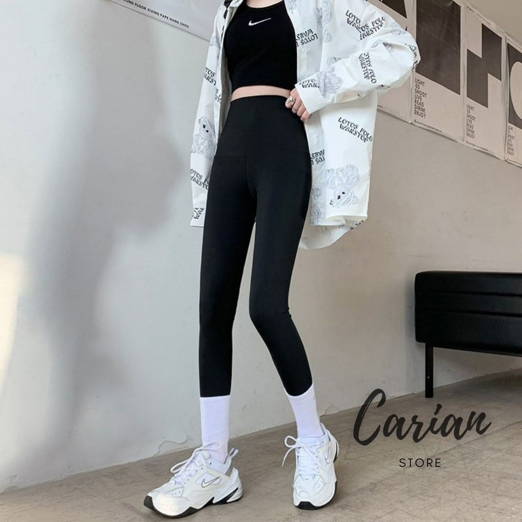 Quần legging nữ dài, lửng, đùi CARIAN Quần đùi cạp cao tập gym yoga aerobic thời trang cao cấp Hàn Quốc | BigBuy360 - bigbuy360.vn