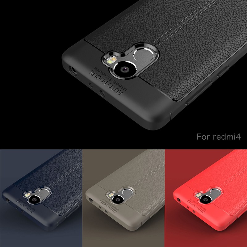 Ốp lưng da Xiaomi redmi 4