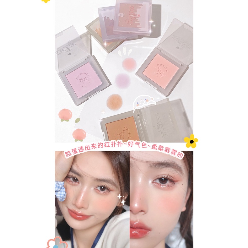 [Hàng mới về] Phấn Má Hồng Xixi Đơn Sắc Mềm Mịn Xinh Xắn Cho Nữ | BigBuy360 - bigbuy360.vn