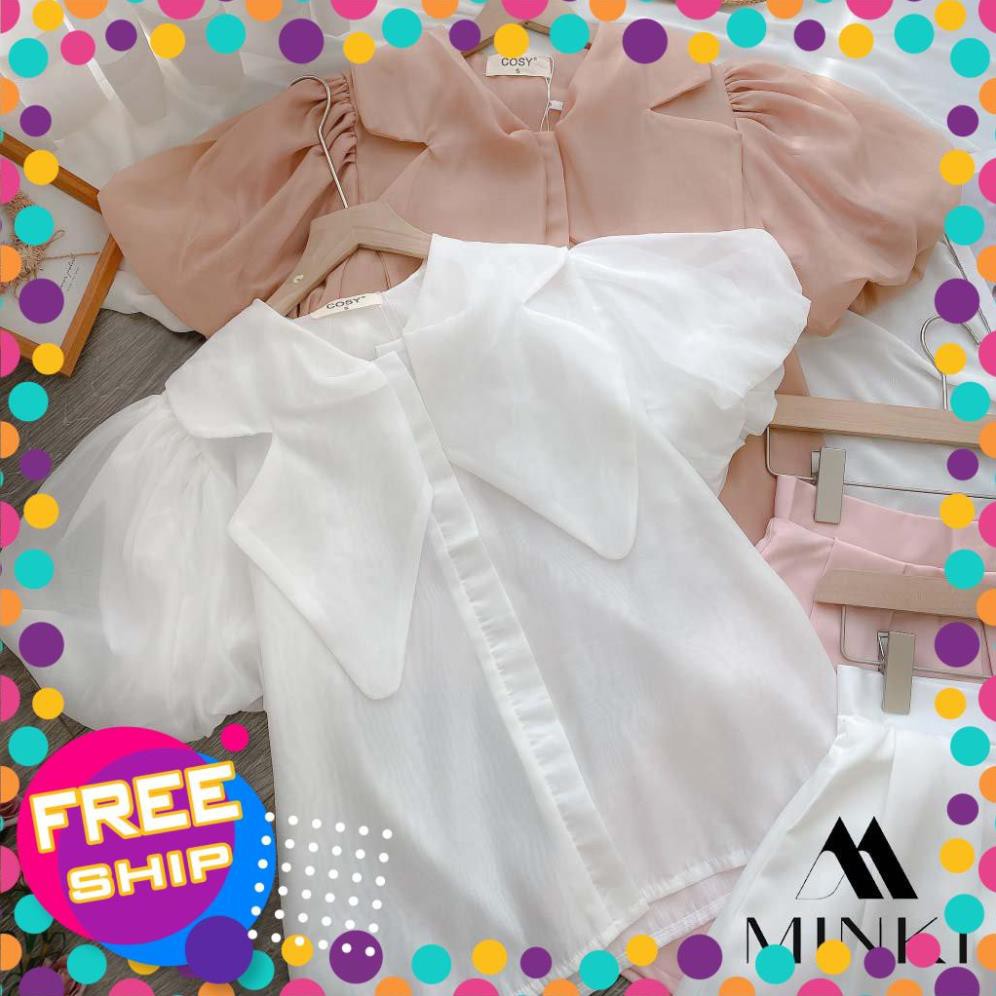 [SALE_SỐC_45%] [ HÀNG THIẾT KẾ] SET ÁO CỔ NHỌN VÀ CHÂN VÁY XẾP LY - CHẤT LIỆU TƠ CAO CẤP - MÀU HỒNG [SIÊU PHẨM] | BigBuy360 - bigbuy360.vn